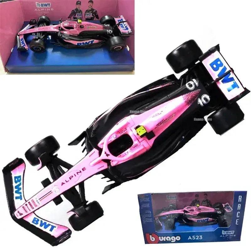  Bburago F1 Diecast Car Alpine Racing Authentic Livery -  ToylandEU™