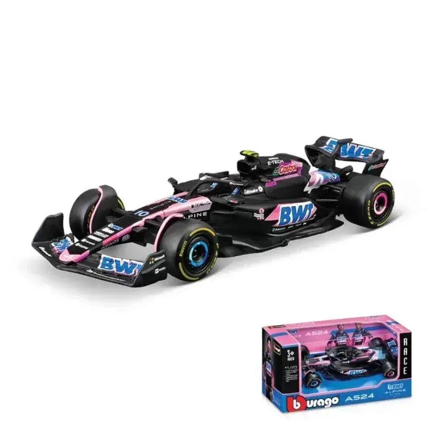 Bburago F1 Diecast Car Alpine Racing Authentic Livery -  ToylandEU™