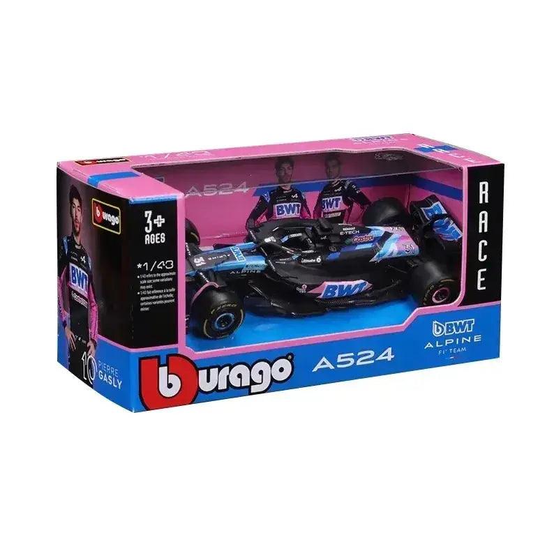  Bburago F1 Diecast Car Alpine Racing Authentic Livery -  ToylandEU™