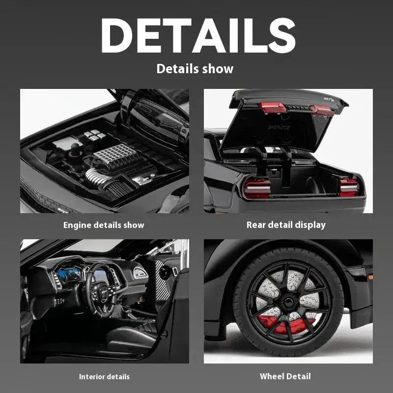    Diecast Car Challenger Redeye 1 24 |   -  ToylandEU™