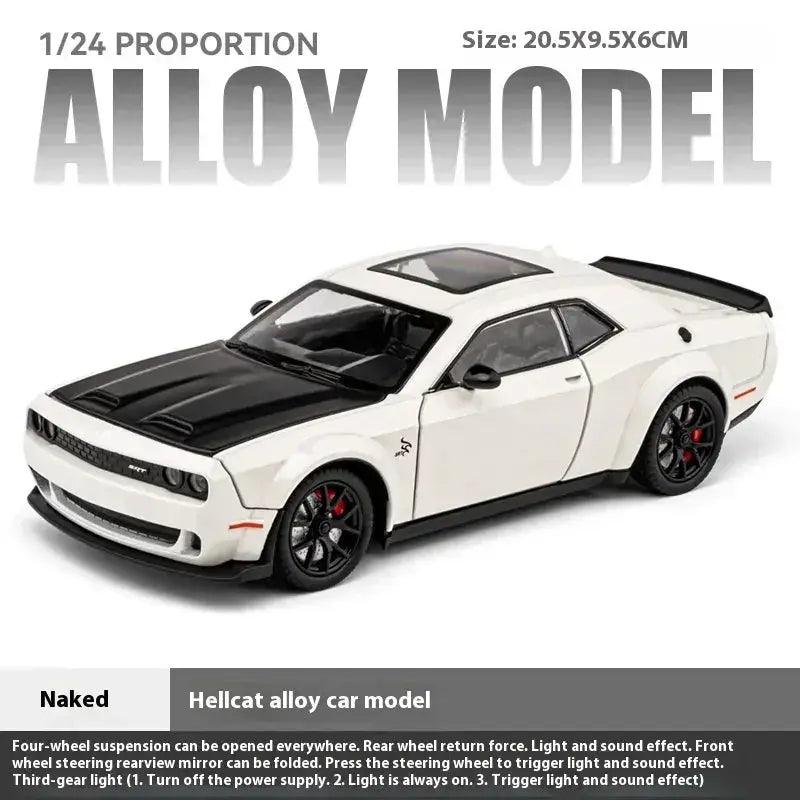    Diecast Car Challenger Redeye 1 24 |   -  ToylandEU™