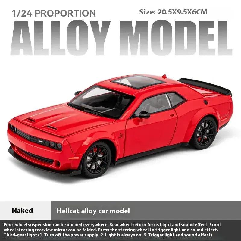    Diecast Car Challenger Redeye 1 24 |   -  ToylandEU™
