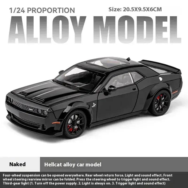    Diecast Car Challenger Redeye 1 24 |   -  ToylandEU™