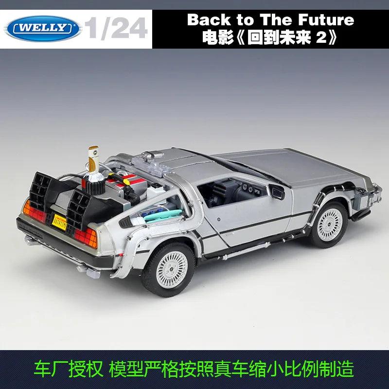  Diecast Car | DeLorean DMC-12 1:24 Scale | Toylandeu™ 