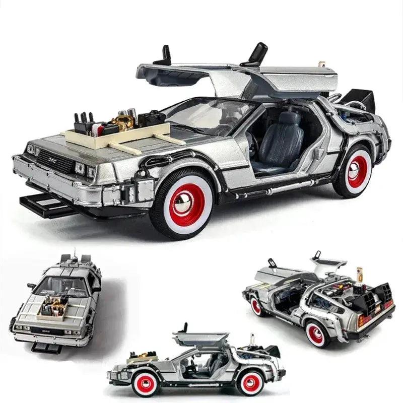  Diecast Car DeLorean Time Machine 1 24 Scale Premium -  ToylandEU™