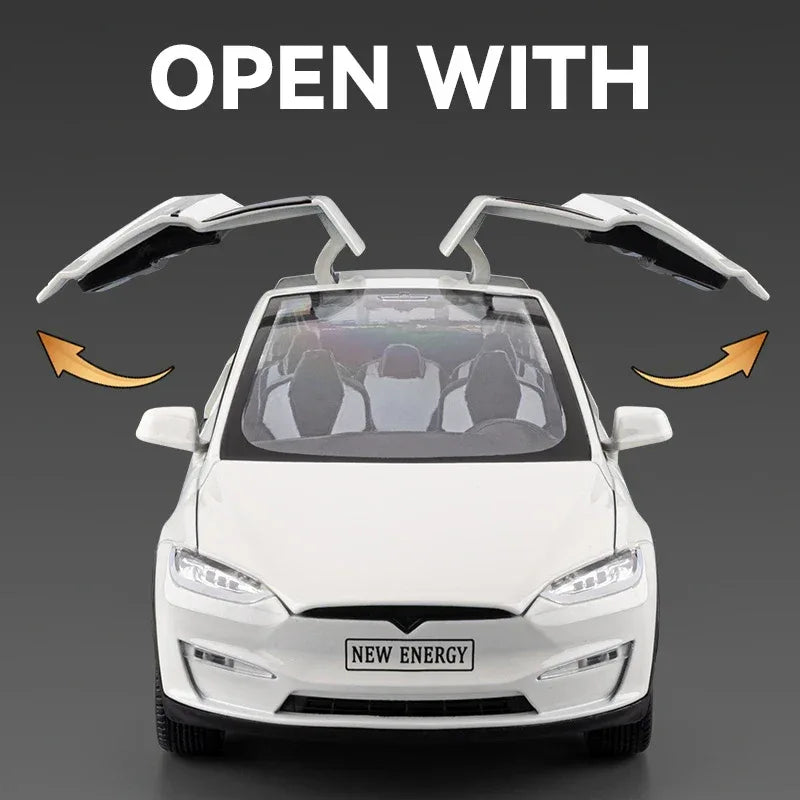 Diecast Car Eagle Wing Door With Sound And Light For Collectors - ToylandEU