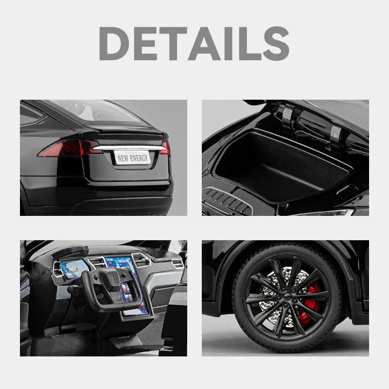 Diecast Car Eagle Wing Door With Sound And Light For Collectors - ToylandEU