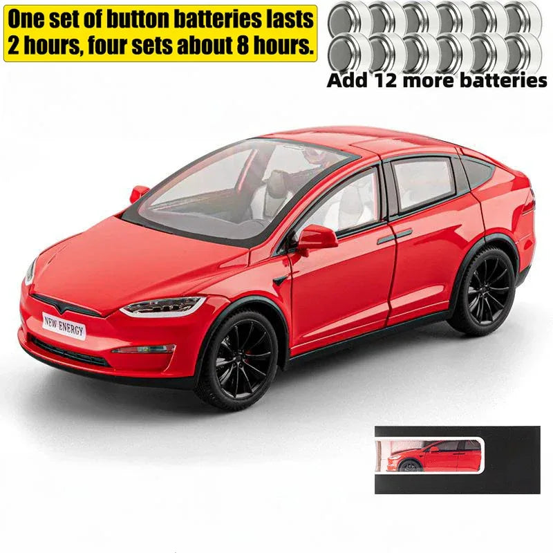 Diecast Car Eagle Wing Door With Sound And Light For Collectors - ToylandEU