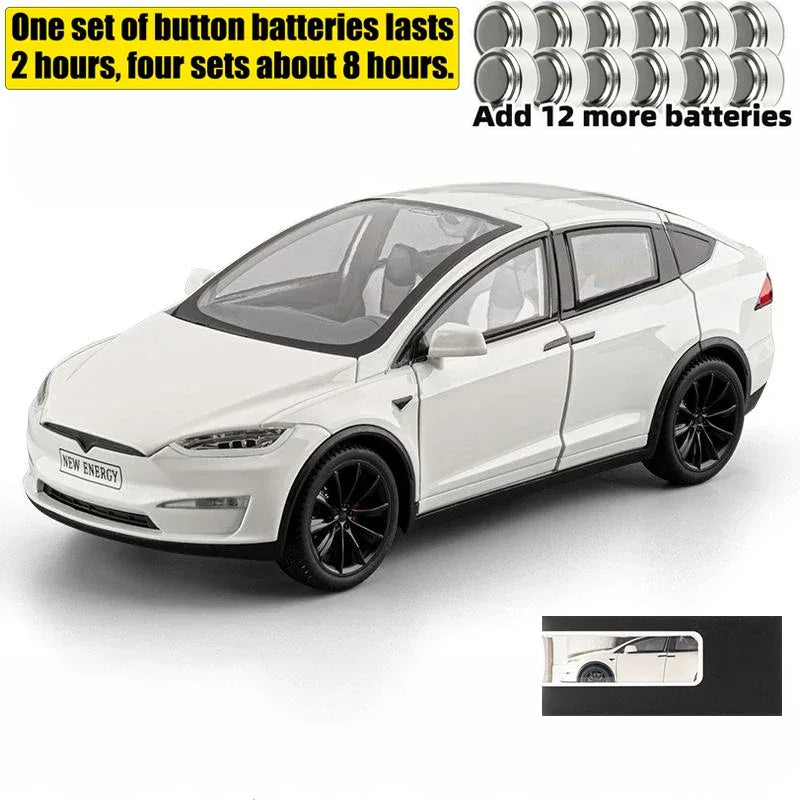 Diecast Car Eagle Wing Door With Sound And Light For Collectors - ToylandEU