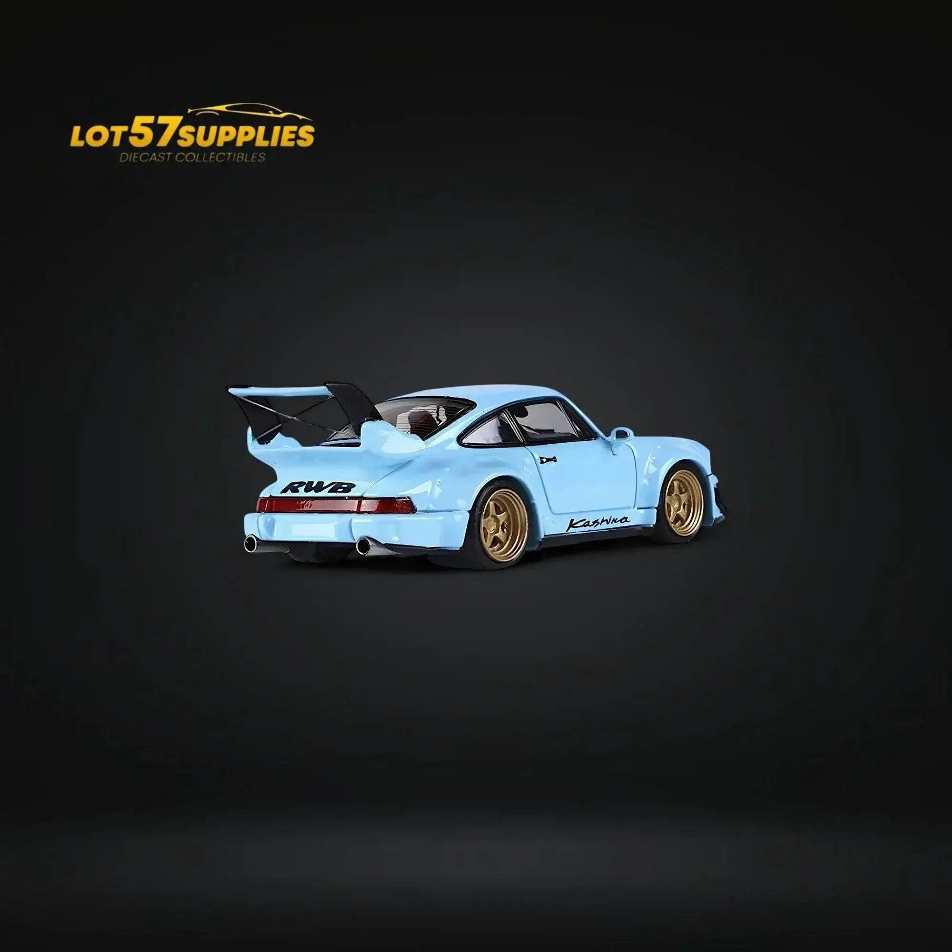  Fast Speed Porsche 964 RWB Tiffany Blue 1:64 -  ToylandEU™