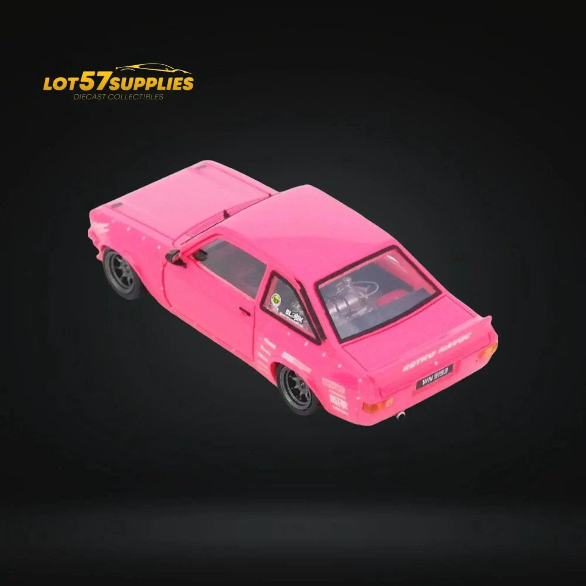  Inno64 Ford Escort MK2 Pandem "Emotion" Retro Havoc Pink 1:64 -  ToylandEU™