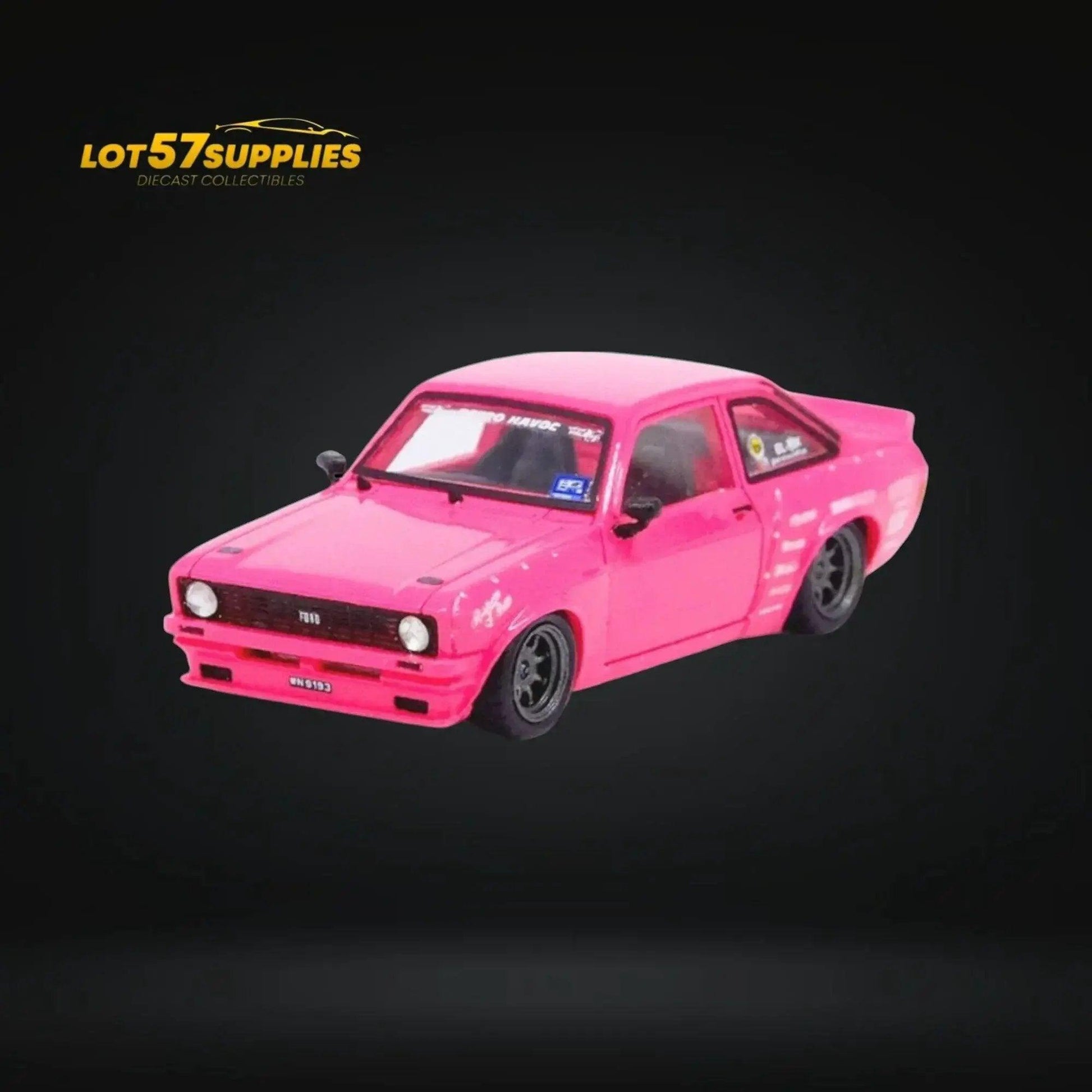  Inno64 Ford Escort MK2 Pandem "Emotion" Retro Havoc Pink 1:64 -  ToylandEU™