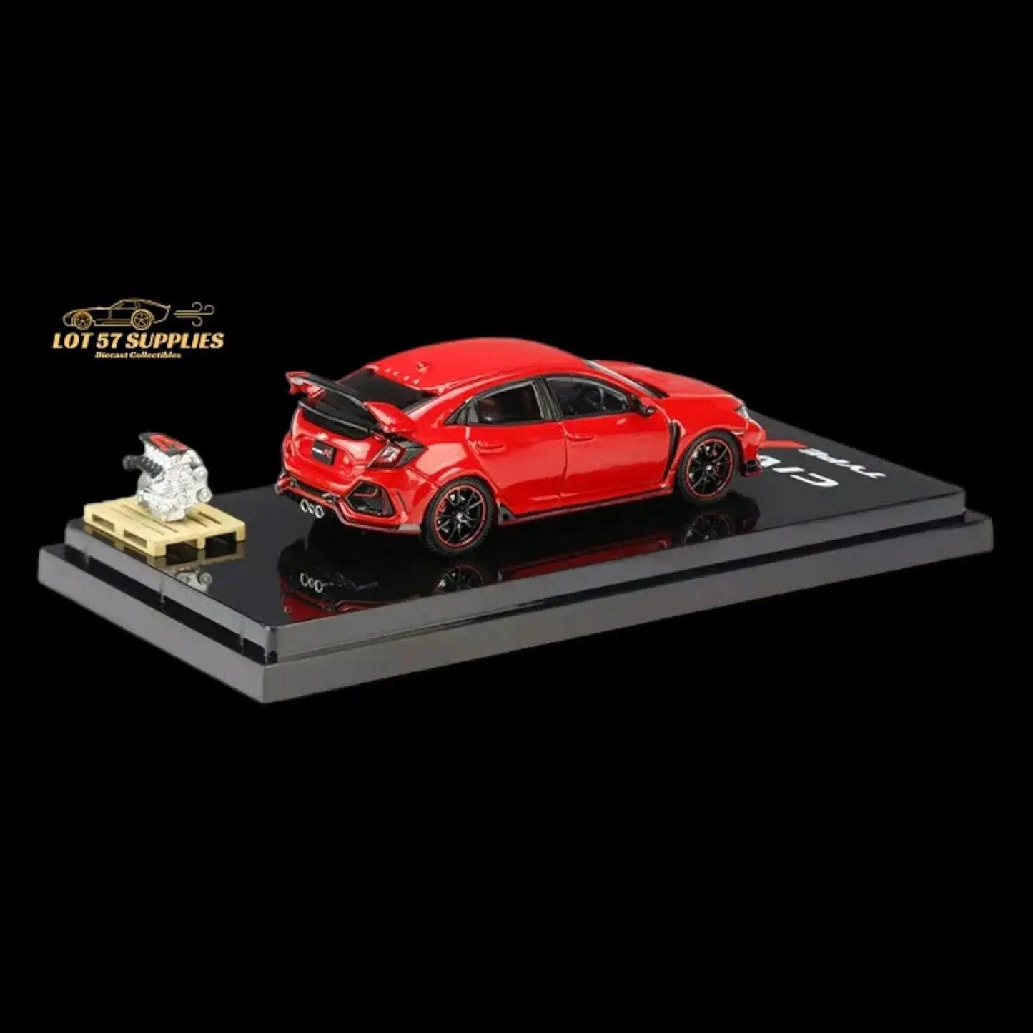  Hobby Japan Honda Civic Type R FK8 Flame Red 1:64 -  ToylandEU™