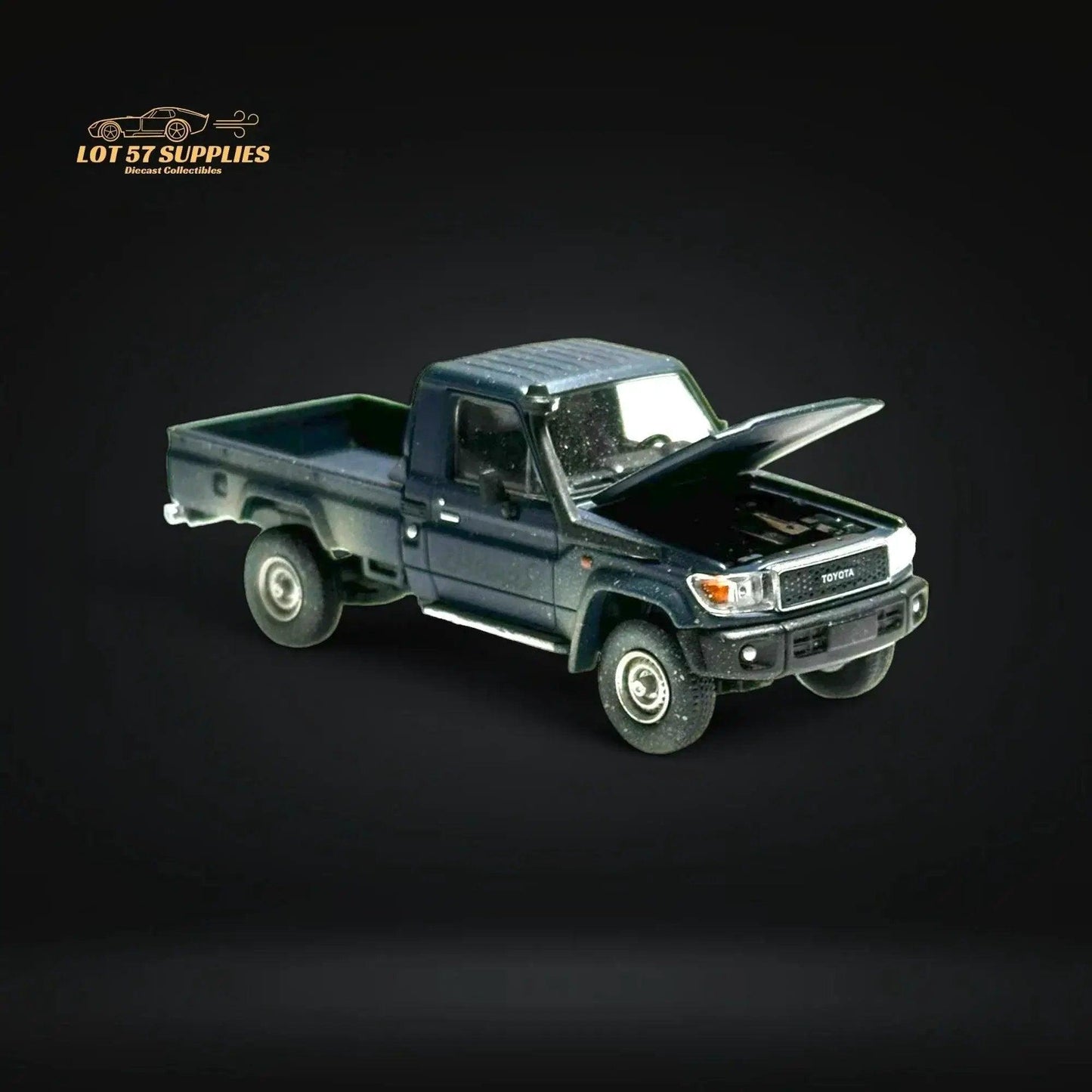  HobbyFans Toyota Land Cruiser 70 Series Blue Dirt Version 1:64 -  ToylandEU™