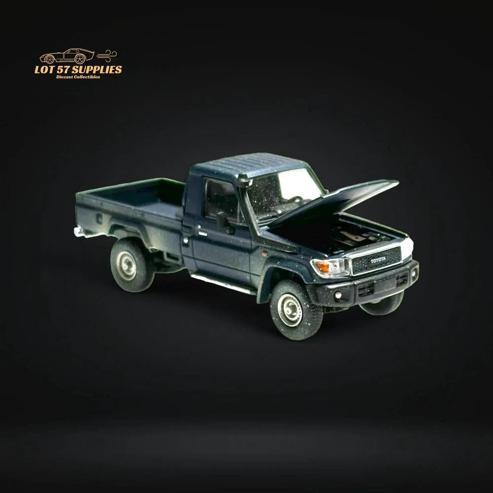  HobbyFans Toyota Land Cruiser 70 Series Blue Dirt Version 1:64 -  ToylandEU™