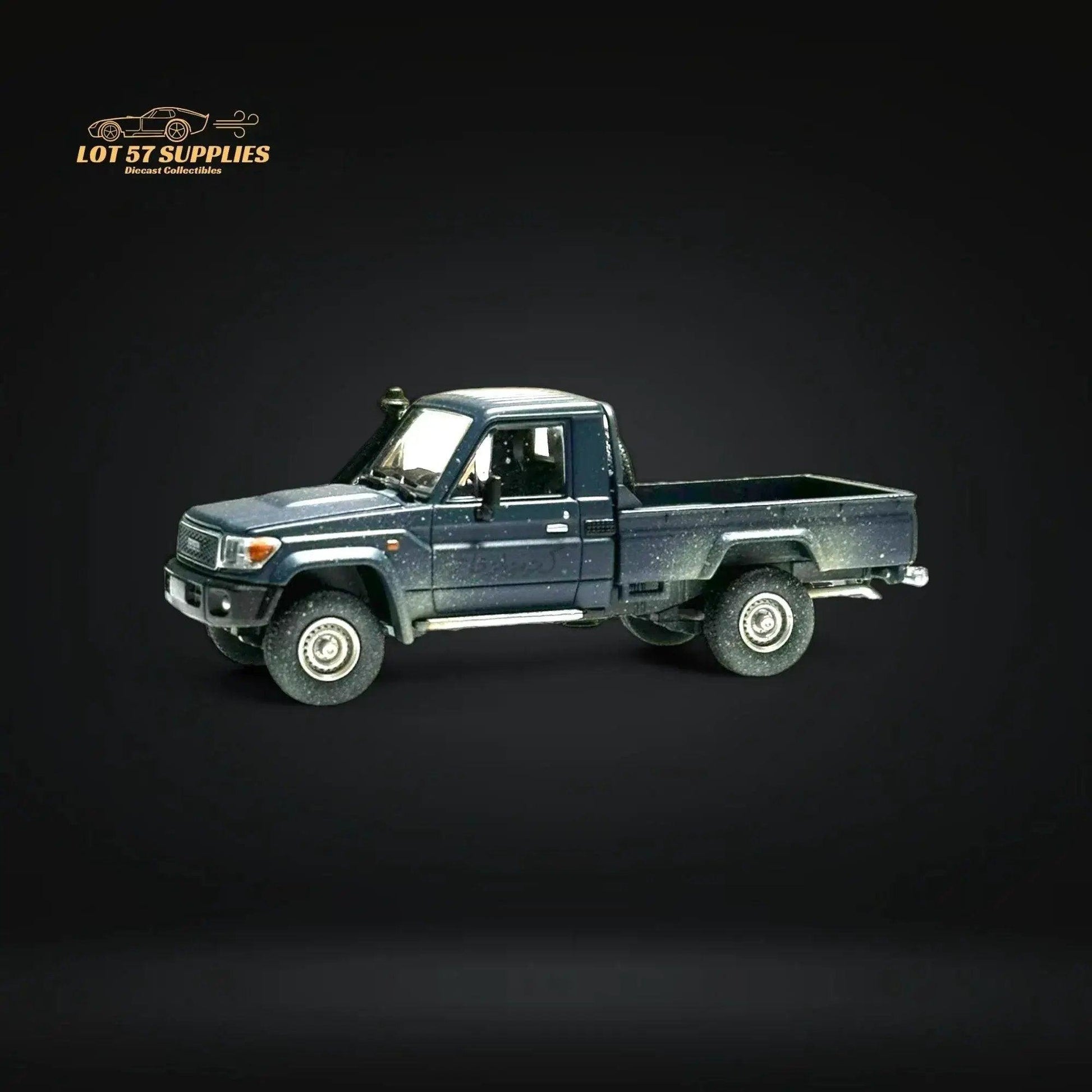  HobbyFans Toyota Land Cruiser 70 Series Blue Dirt Version 1:64 -  ToylandEU™