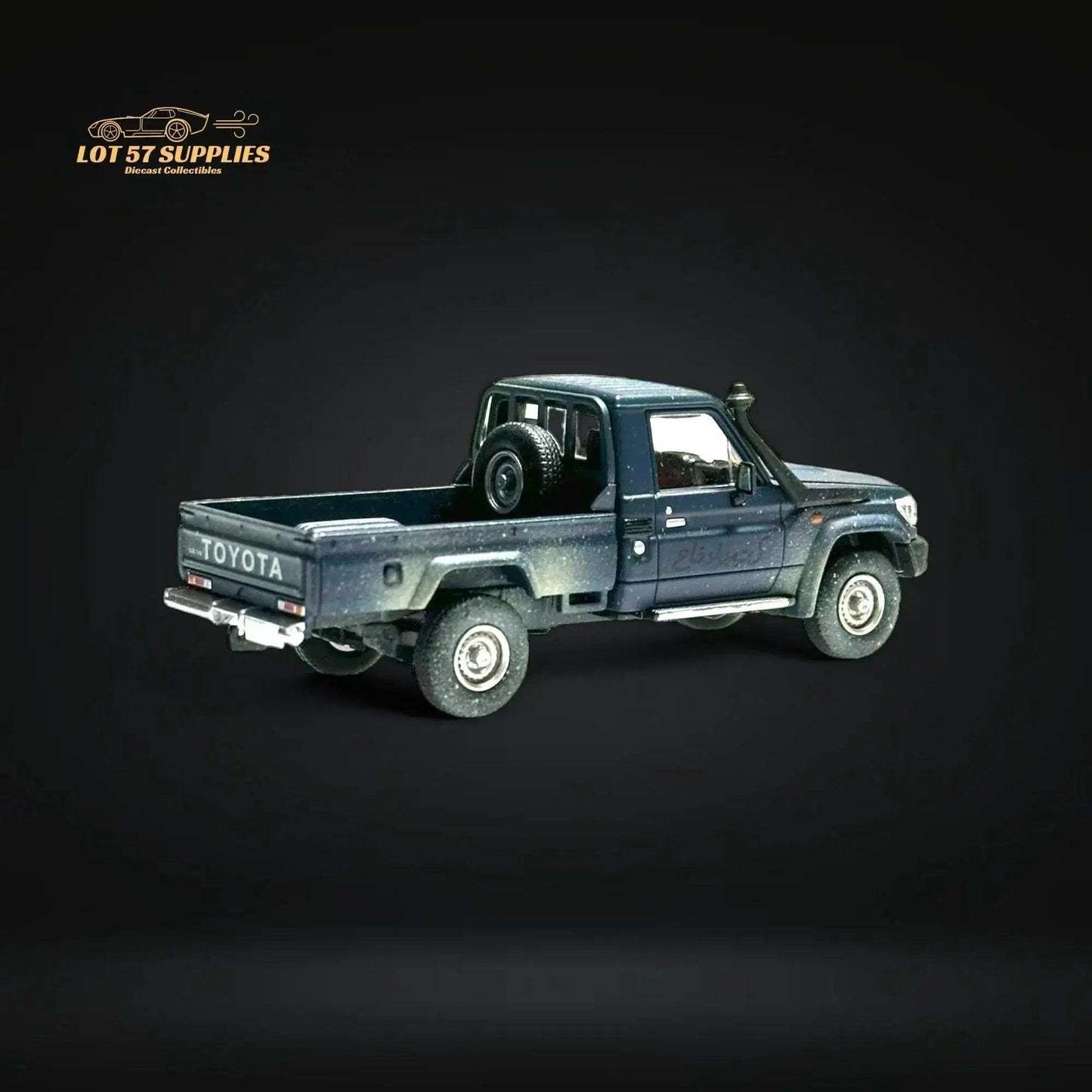  HobbyFans Toyota Land Cruiser 70 Series Blue Dirt Version 1:64 -  ToylandEU™