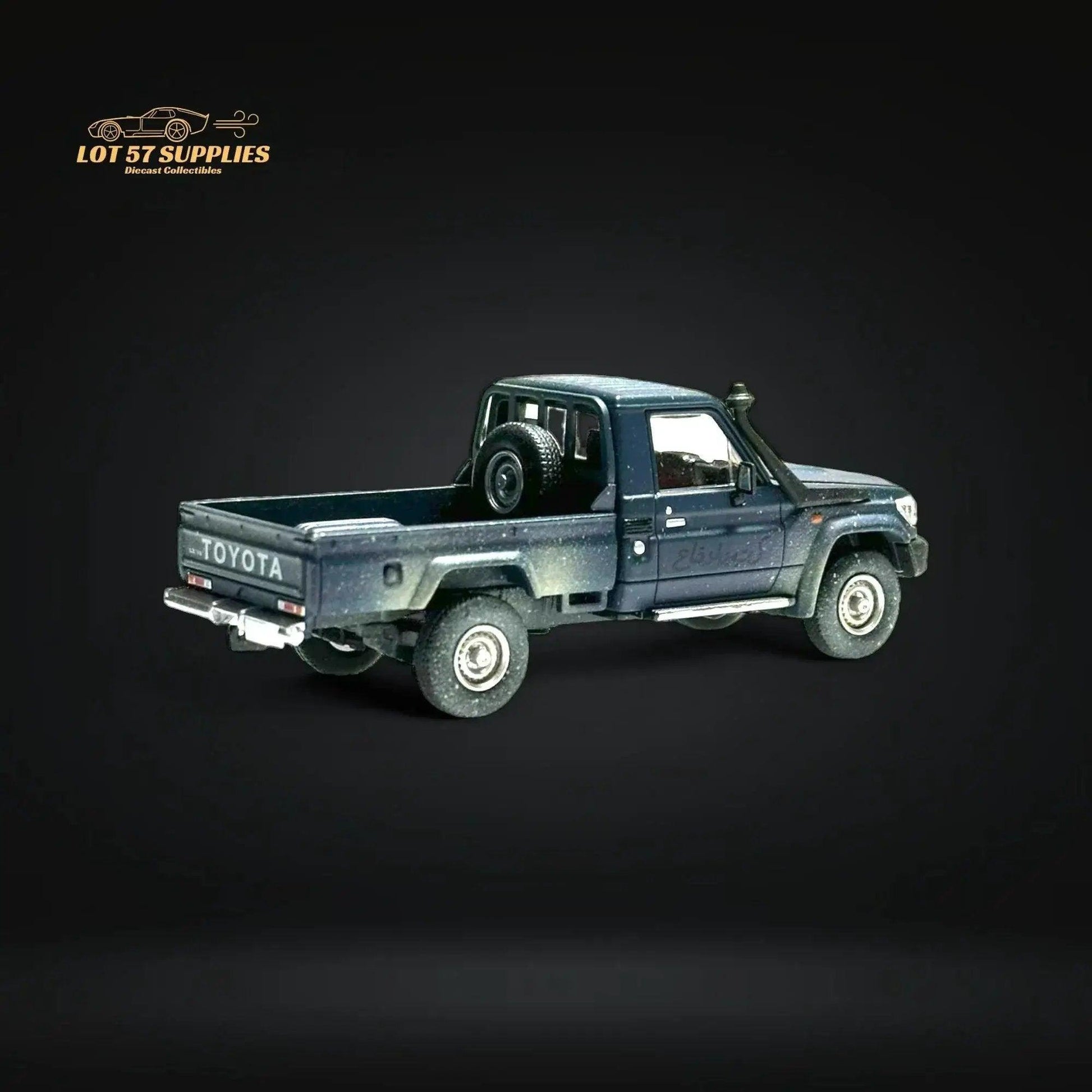  HobbyFans Toyota Land Cruiser 70 Series Blue Dirt Version 1:64 -  ToylandEU™