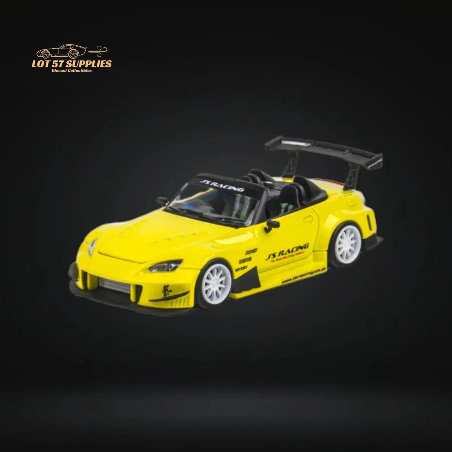  Microturbo Honda S2000 JS Racing Indy Yellow Pearl 1:64 -  ToylandEU™