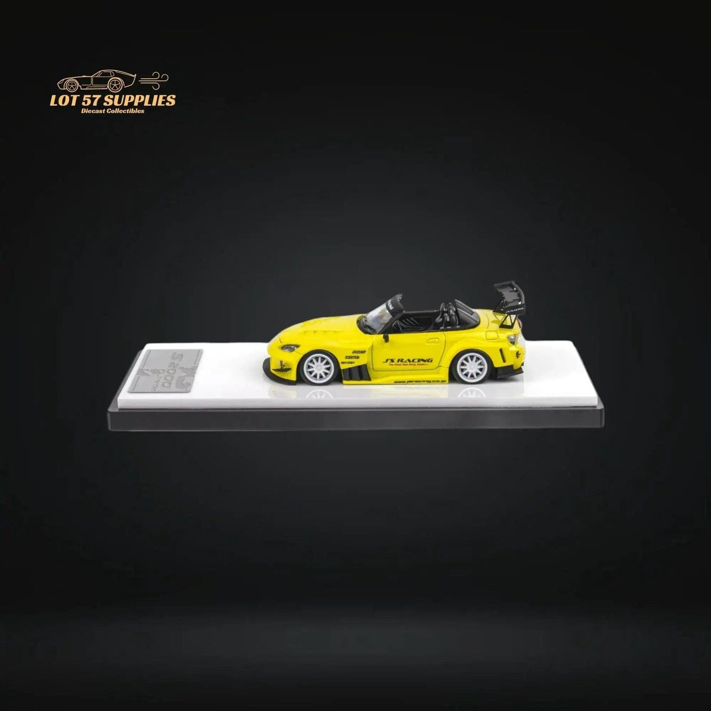  Microturbo Honda S2000 JS Racing Indy Yellow Pearl 1:64 -  ToylandEU™