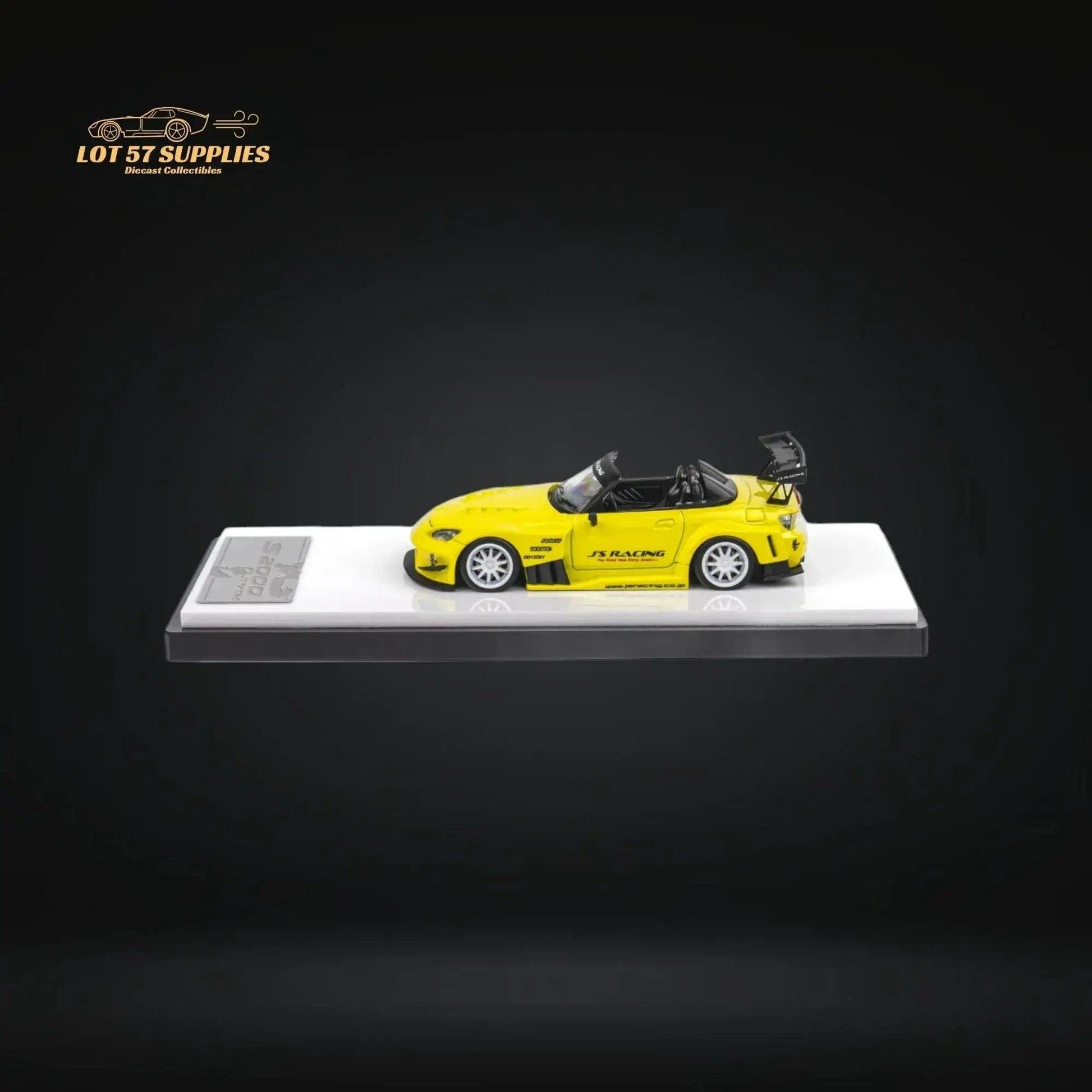  Microturbo Honda S2000 JS Racing Indy Yellow Pearl 1:64 -  ToylandEU™
