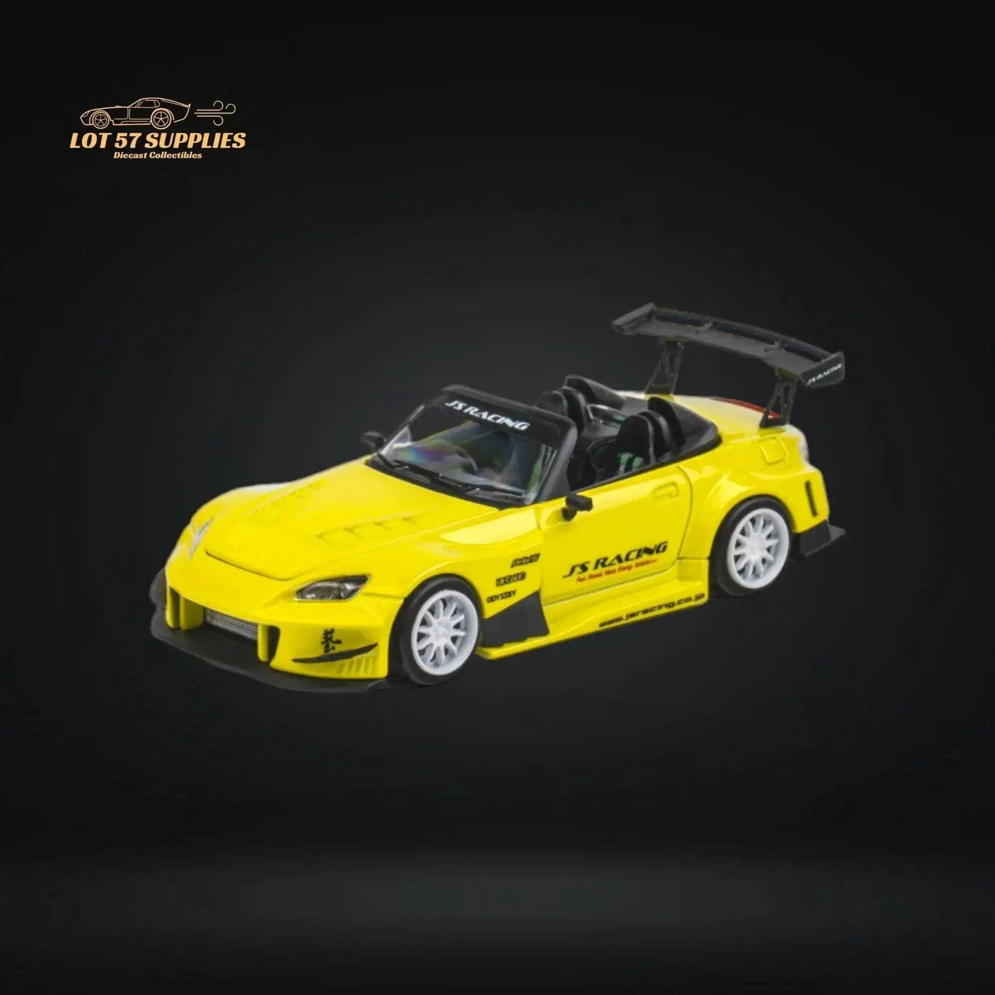  Microturbo Honda S2000 JS Racing Indy Yellow Pearl 1:64 -  ToylandEU™
