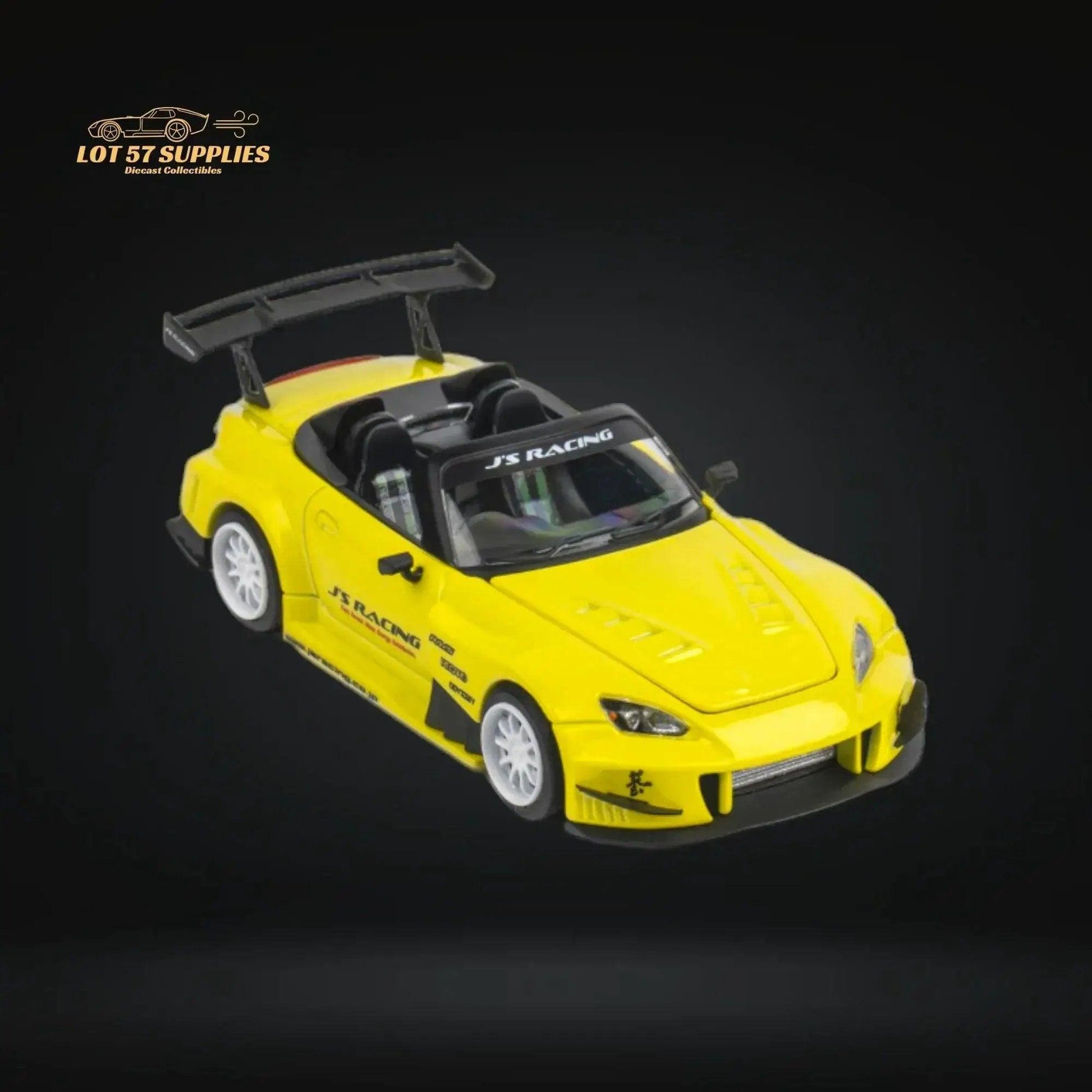  Microturbo Honda S2000 JS Racing Indy Yellow Pearl 1:64 -  ToylandEU™