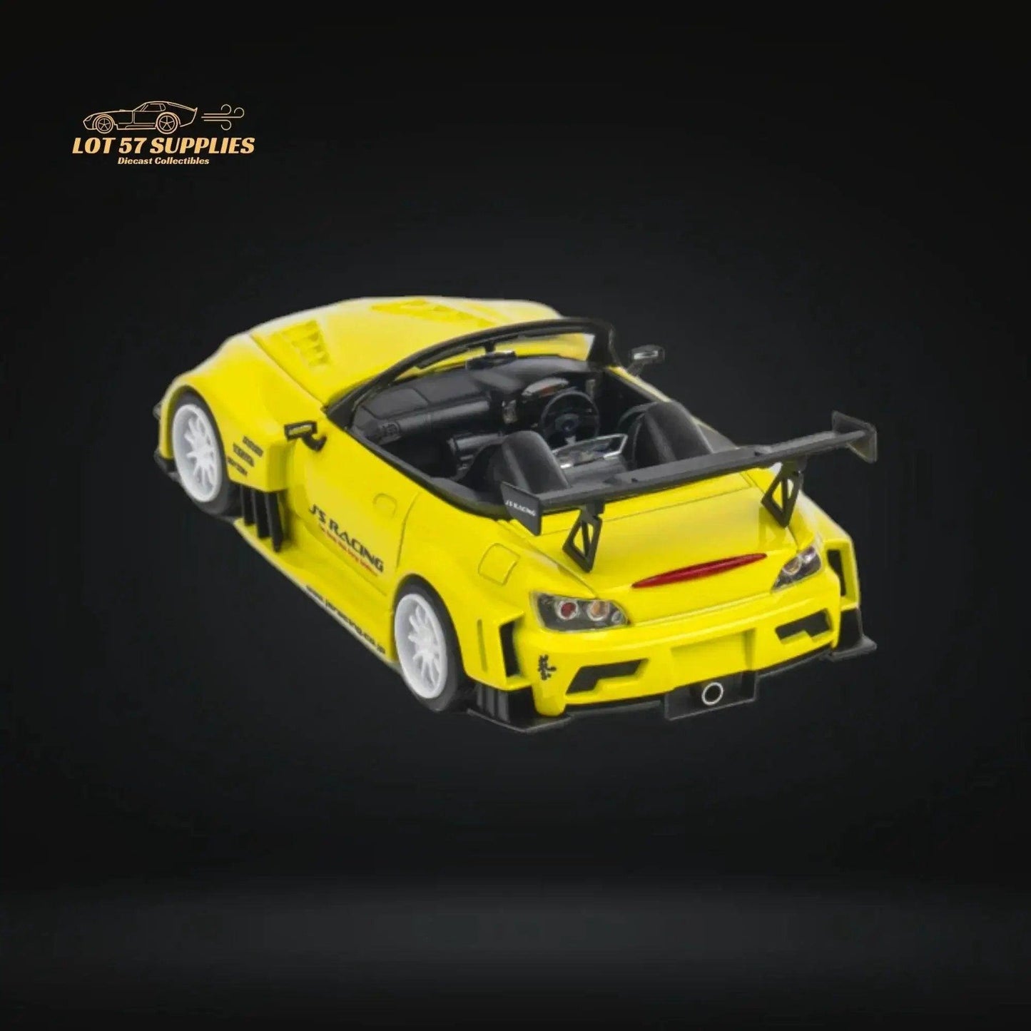  Microturbo Honda S2000 JS Racing Indy Yellow Pearl 1:64 -  ToylandEU™