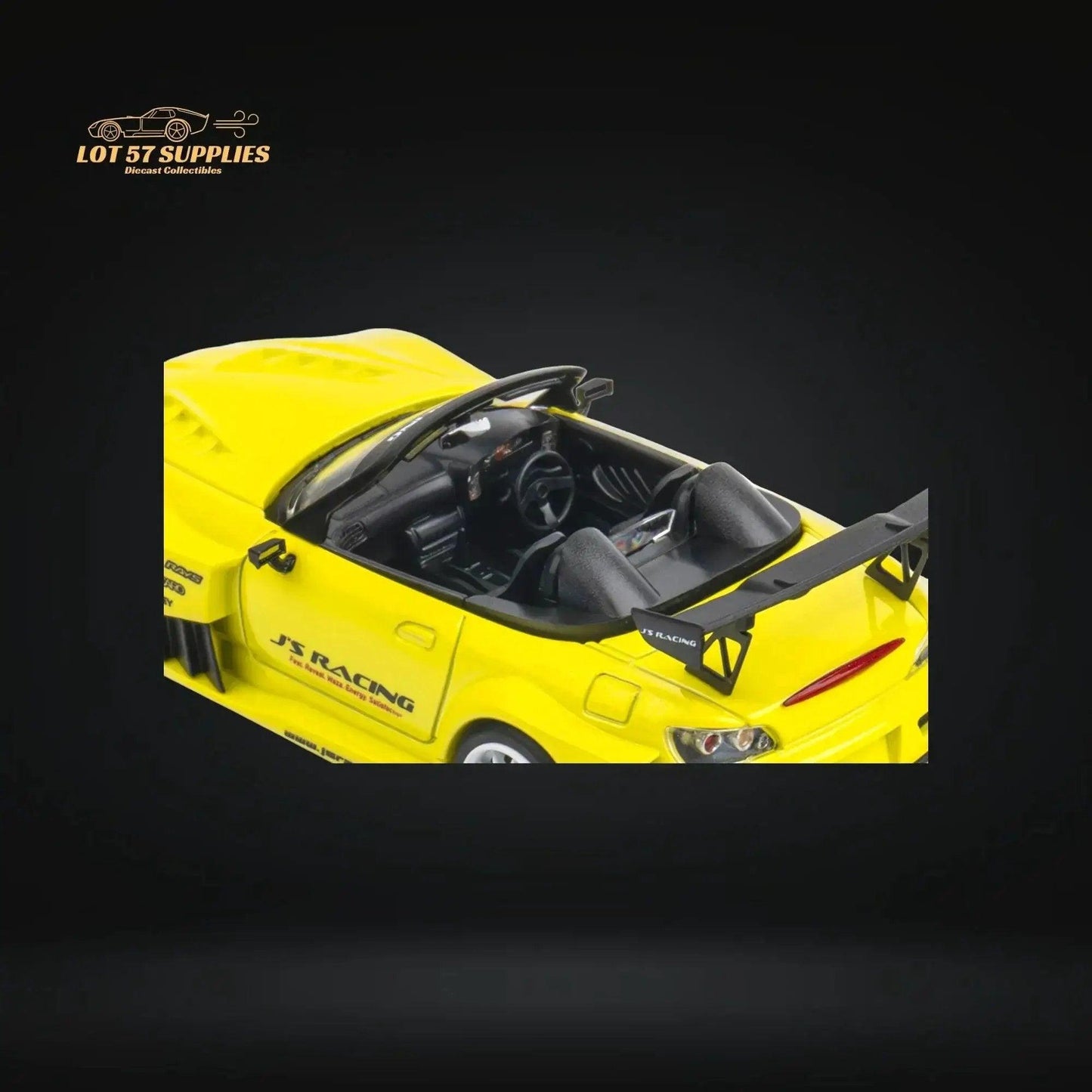  Microturbo Honda S2000 JS Racing Indy Yellow Pearl 1:64 -  ToylandEU™