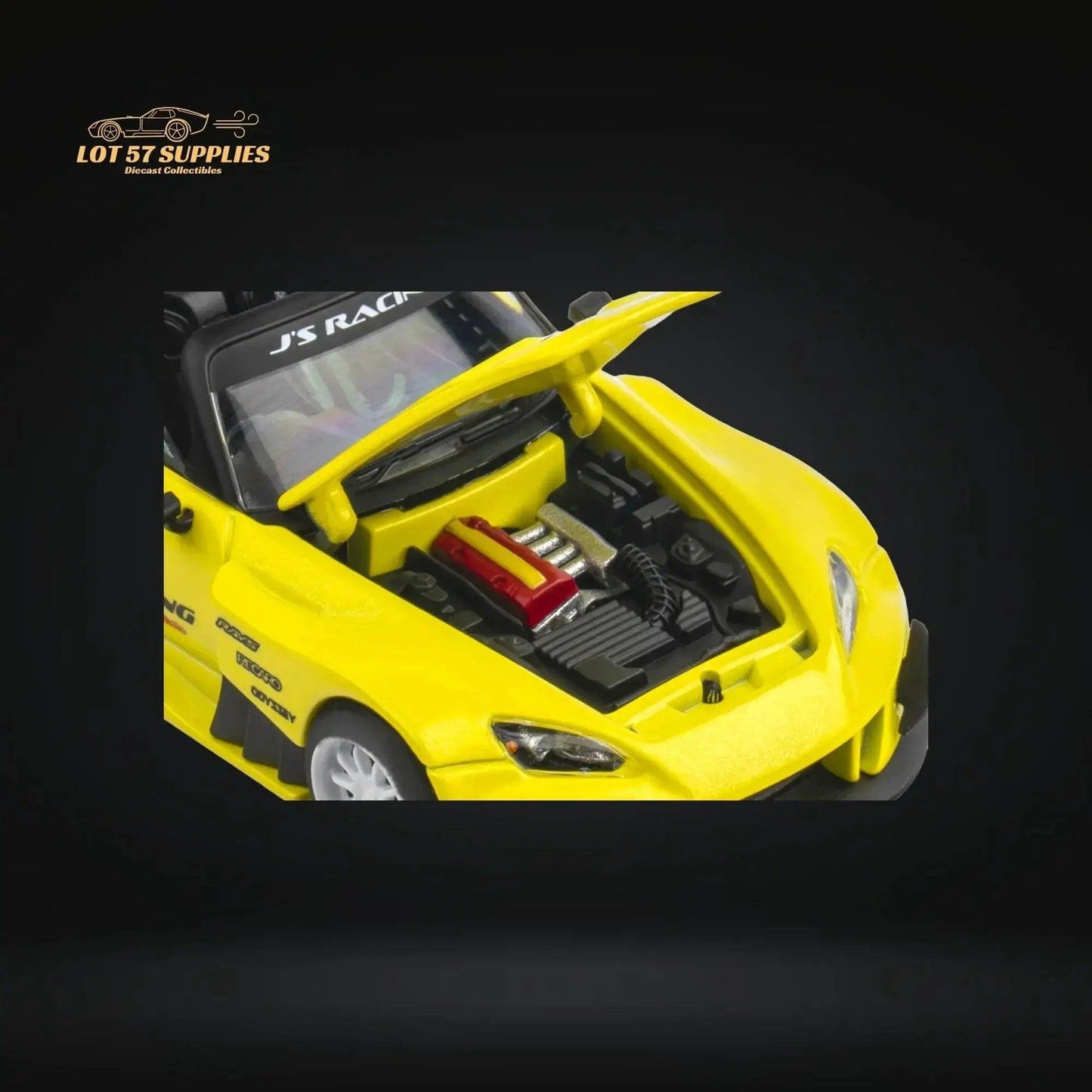  Microturbo Honda S2000 JS Racing Indy Yellow Pearl 1:64 -  ToylandEU™