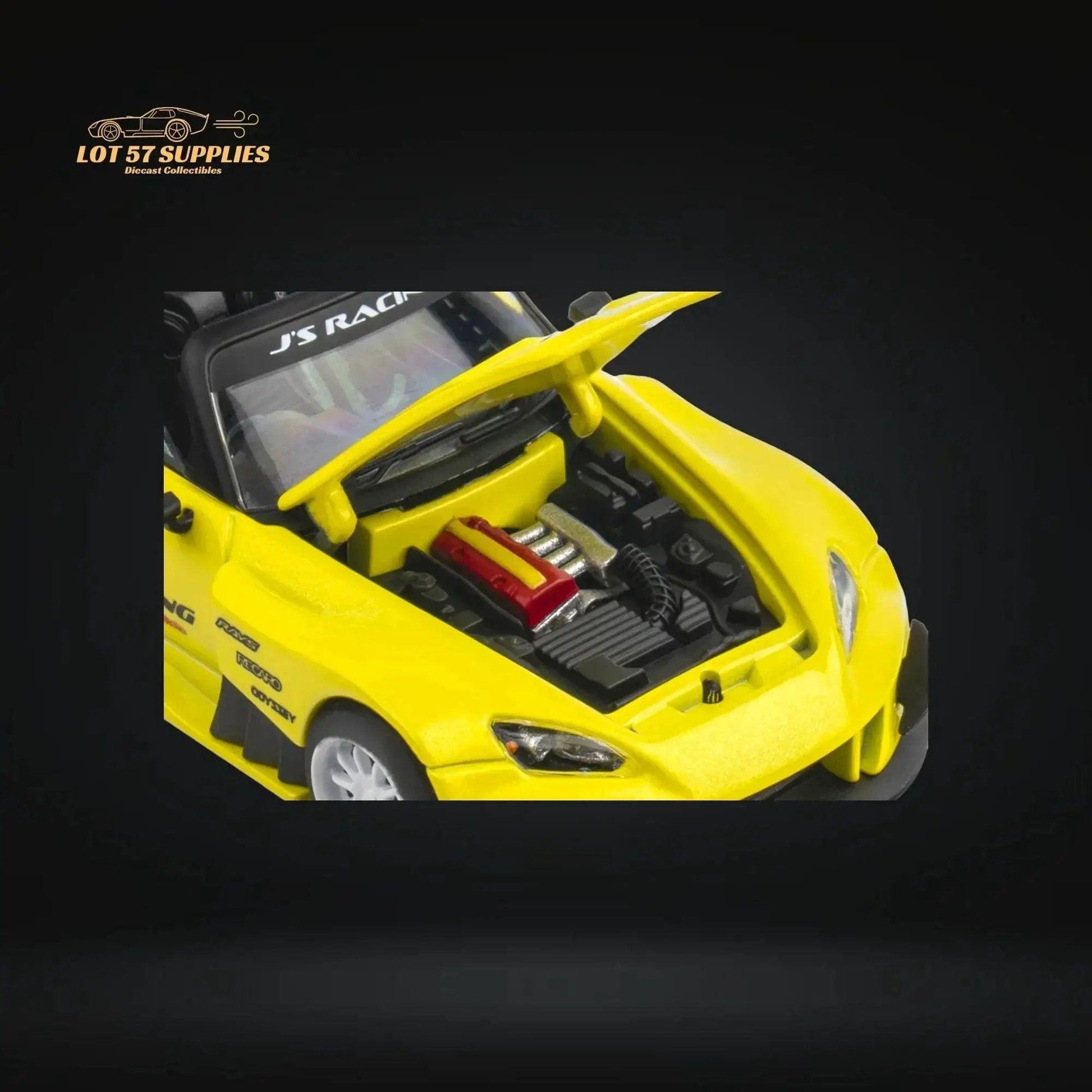  Microturbo Honda S2000 JS Racing Indy Yellow Pearl 1:64 -  ToylandEU™