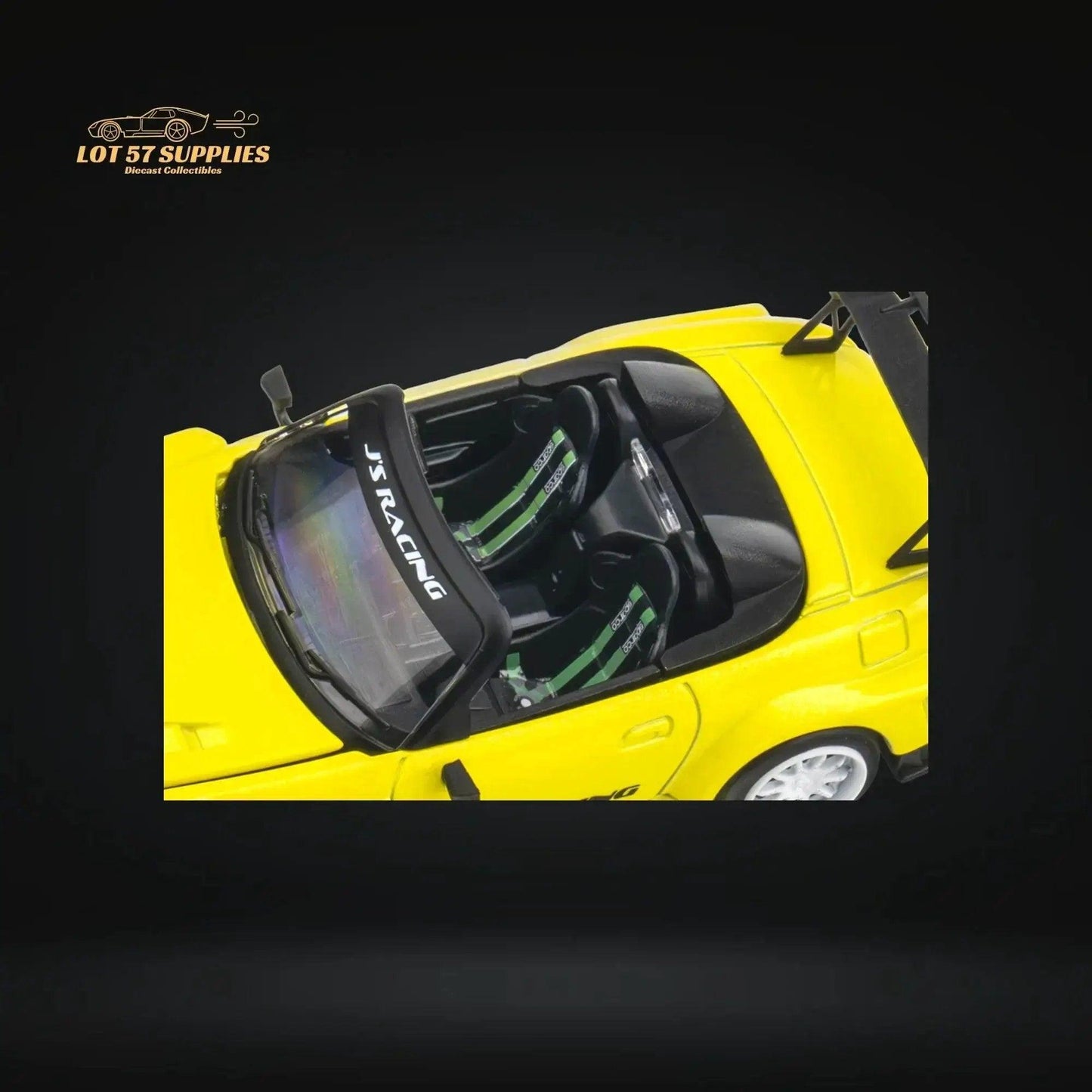  Microturbo Honda S2000 JS Racing Indy Yellow Pearl 1:64 -  ToylandEU™