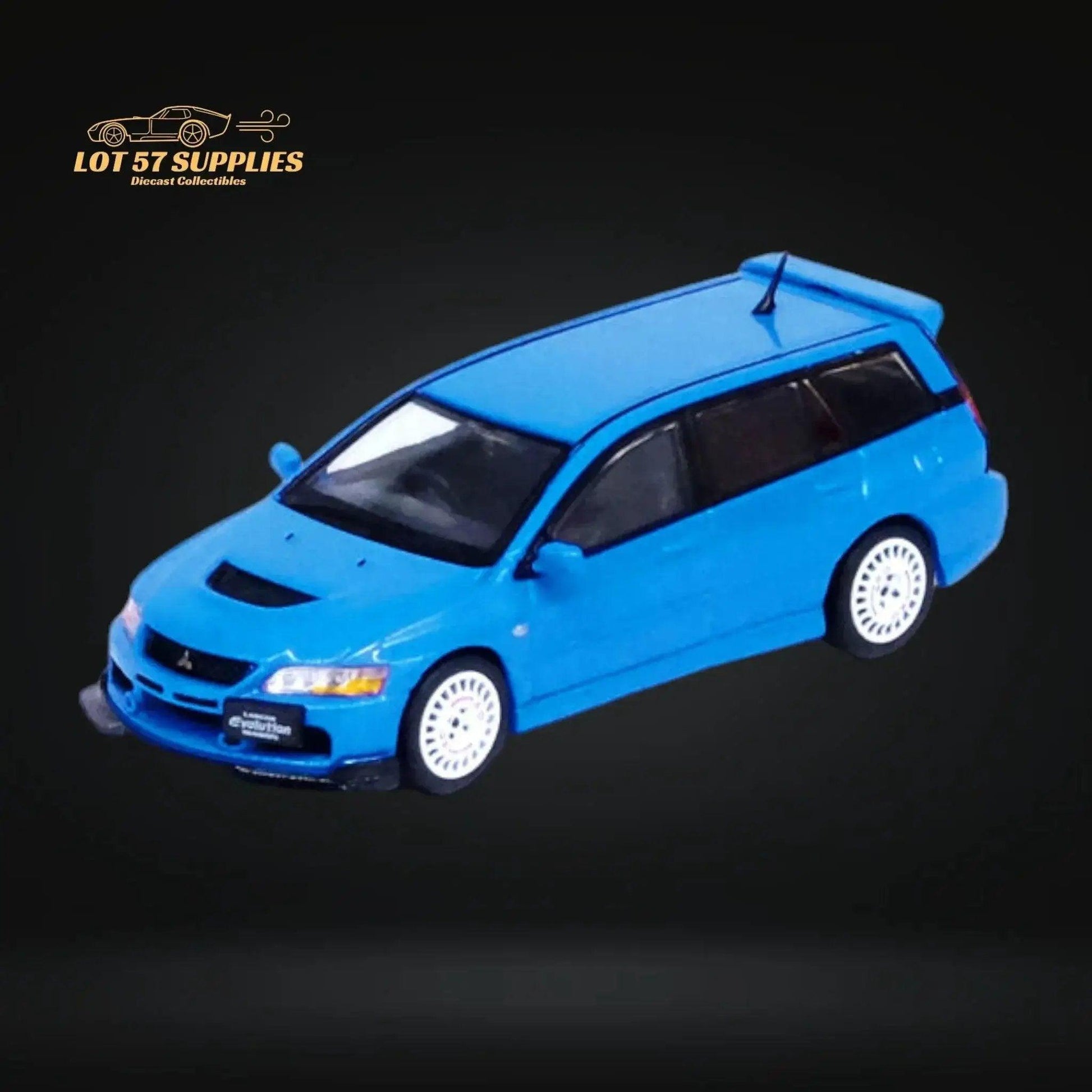  Inno64 Mitsubishi Lancer Evolution IX Wagon Blue 1:64 -  ToylandEU™