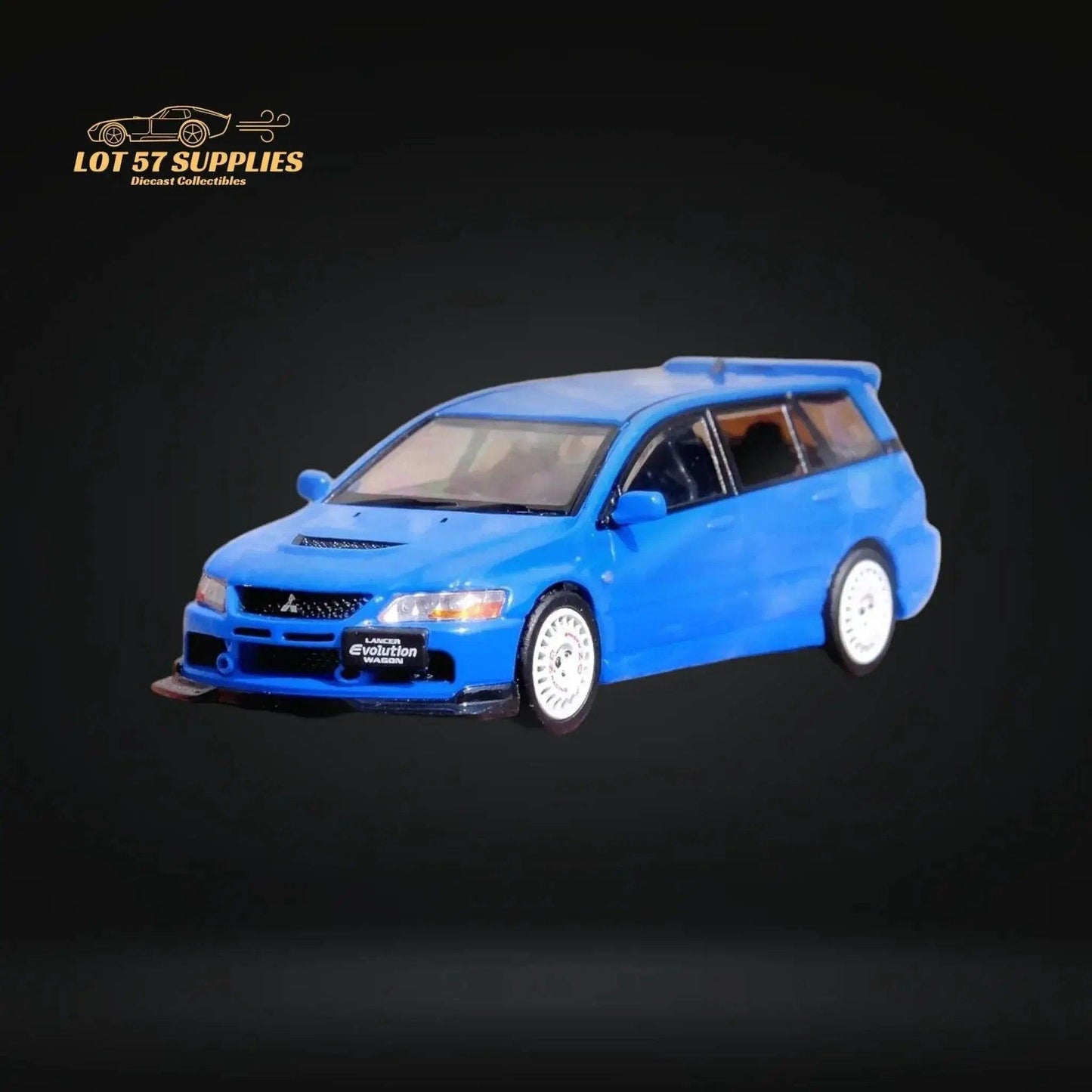  Inno64 Mitsubishi Lancer Evolution IX Wagon Blue 1:64 -  ToylandEU™