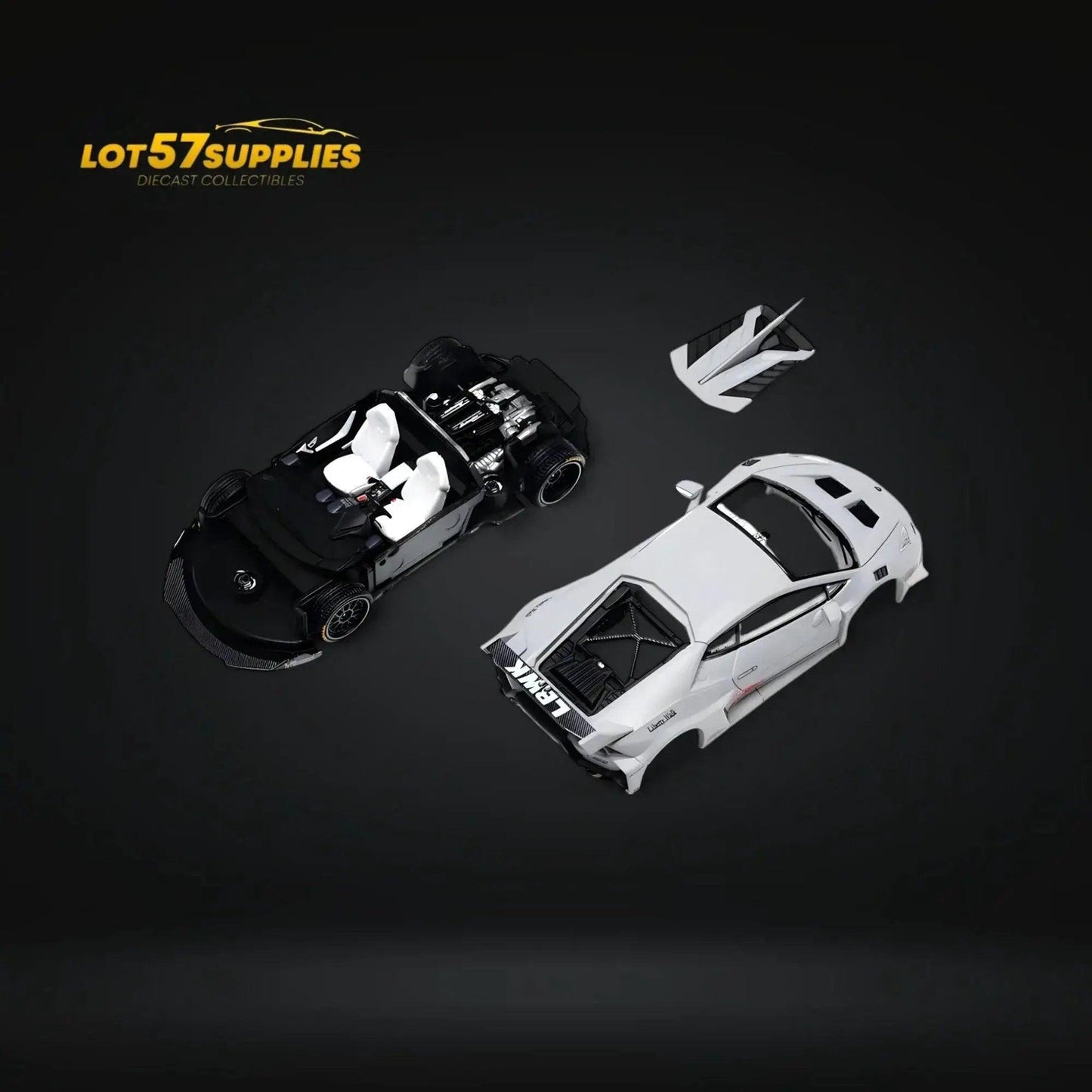  (Pre-Order) King Model Lamborghini Huracan LBWK Air Force Grey 1:64 -  ToylandEU™