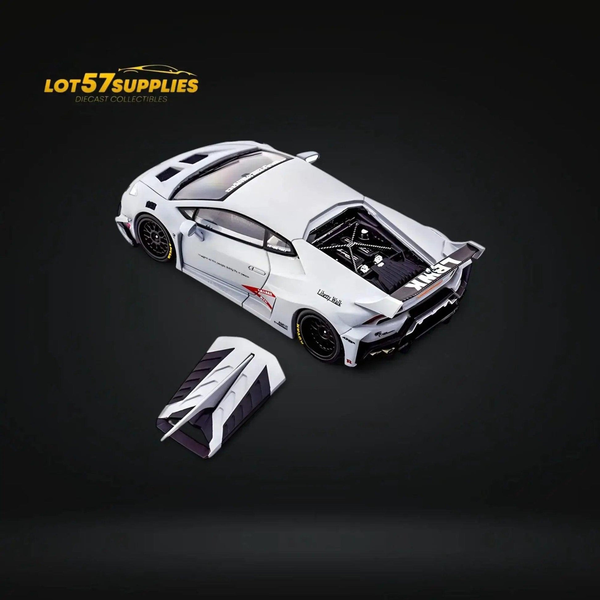  (Pre-Order) King Model Lamborghini Huracan LBWK Air Force Grey 1:64 -  ToylandEU™