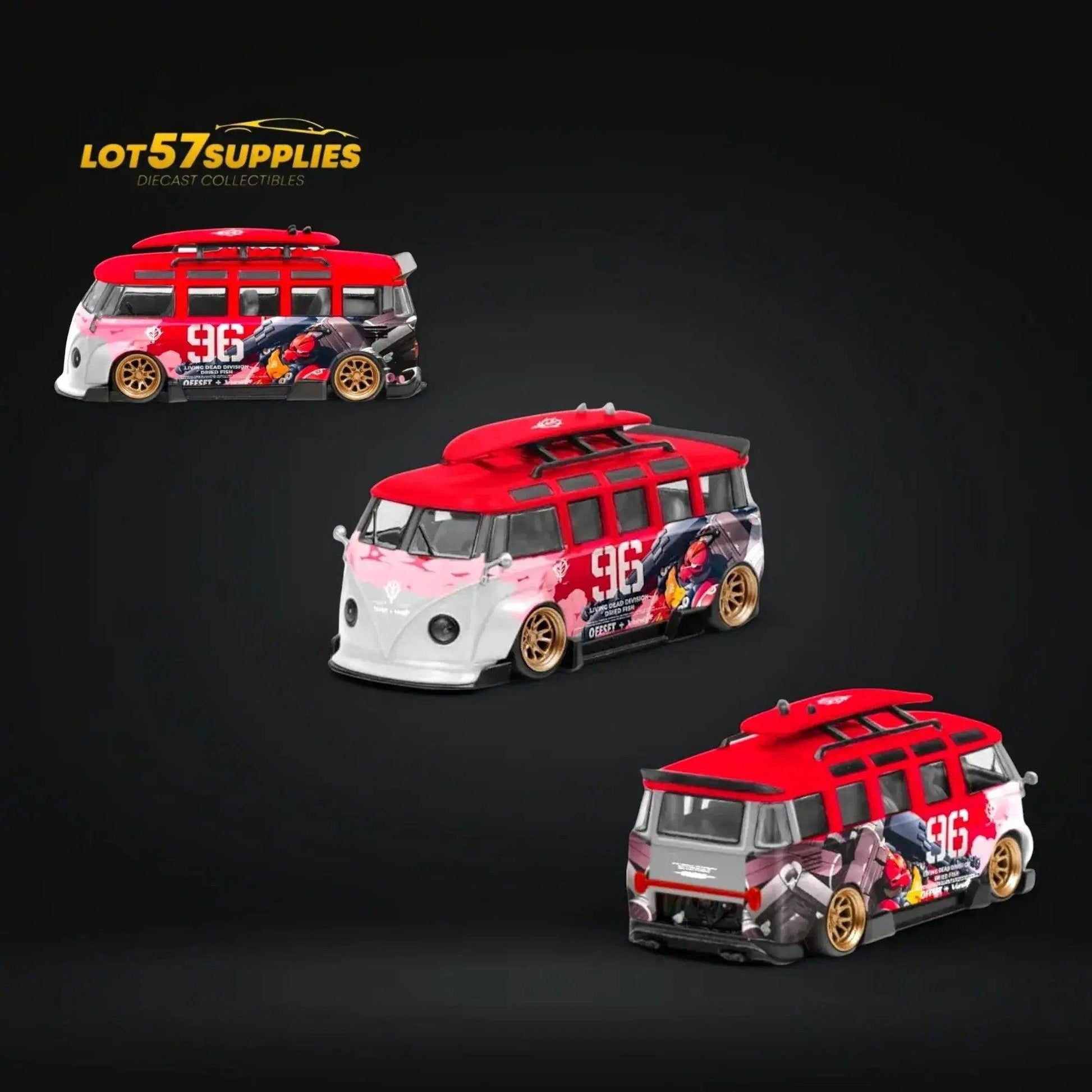  LF Model Volkswagen T1 Kombi WideBody Akiba #96 Livery 1:64 -  ToylandEU™