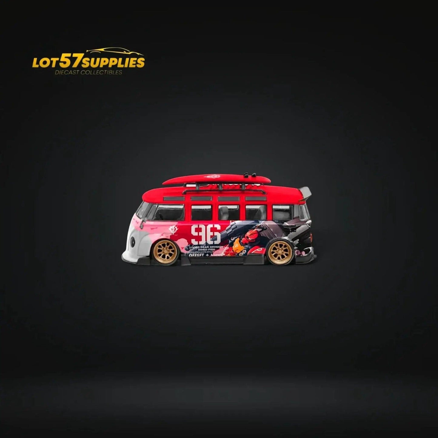  LF Model Volkswagen T1 Kombi WideBody Akiba #96 Livery 1:64 -  ToylandEU™