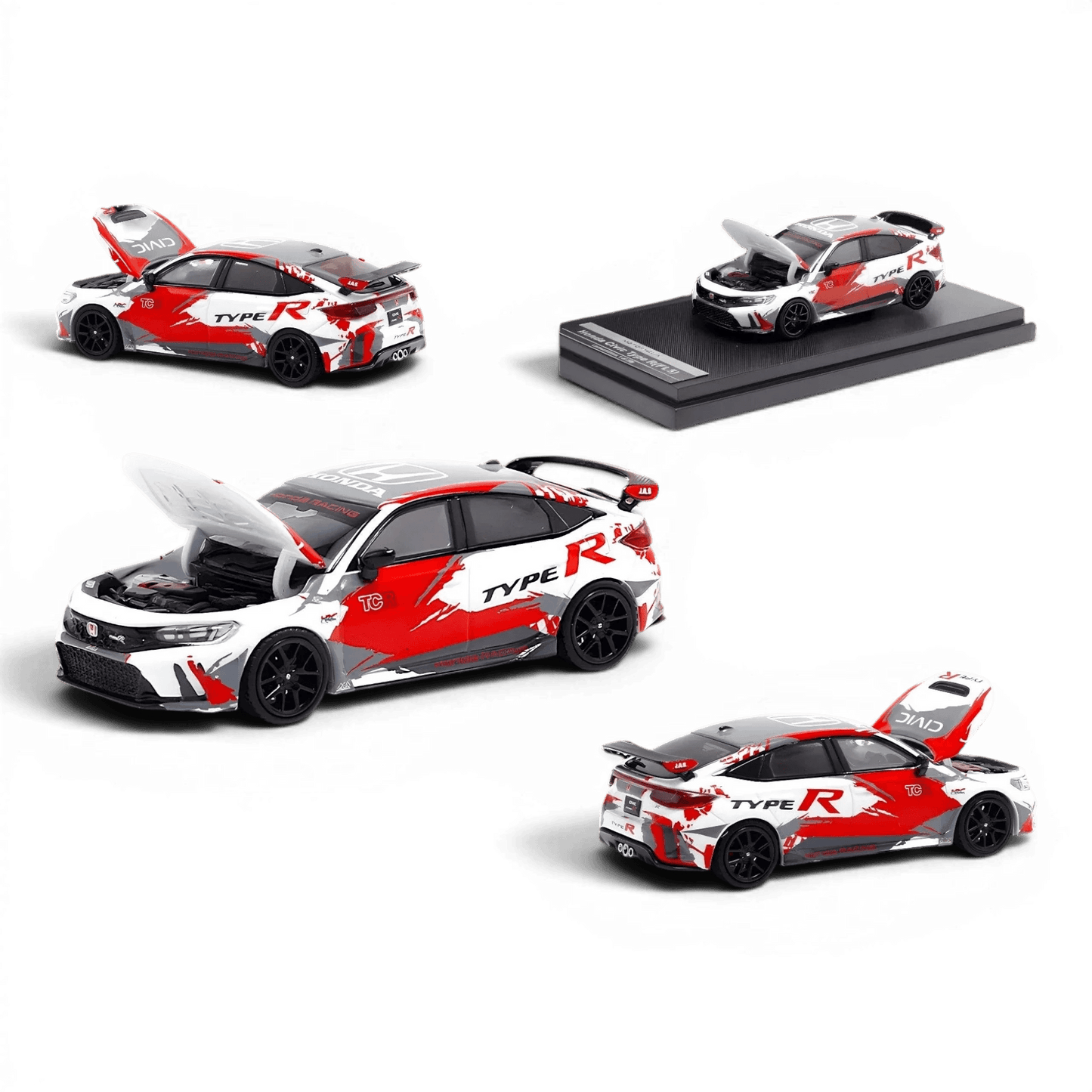  MOTORHELIX Honda Civic Type R FL5 TRC Livery 1:64 
