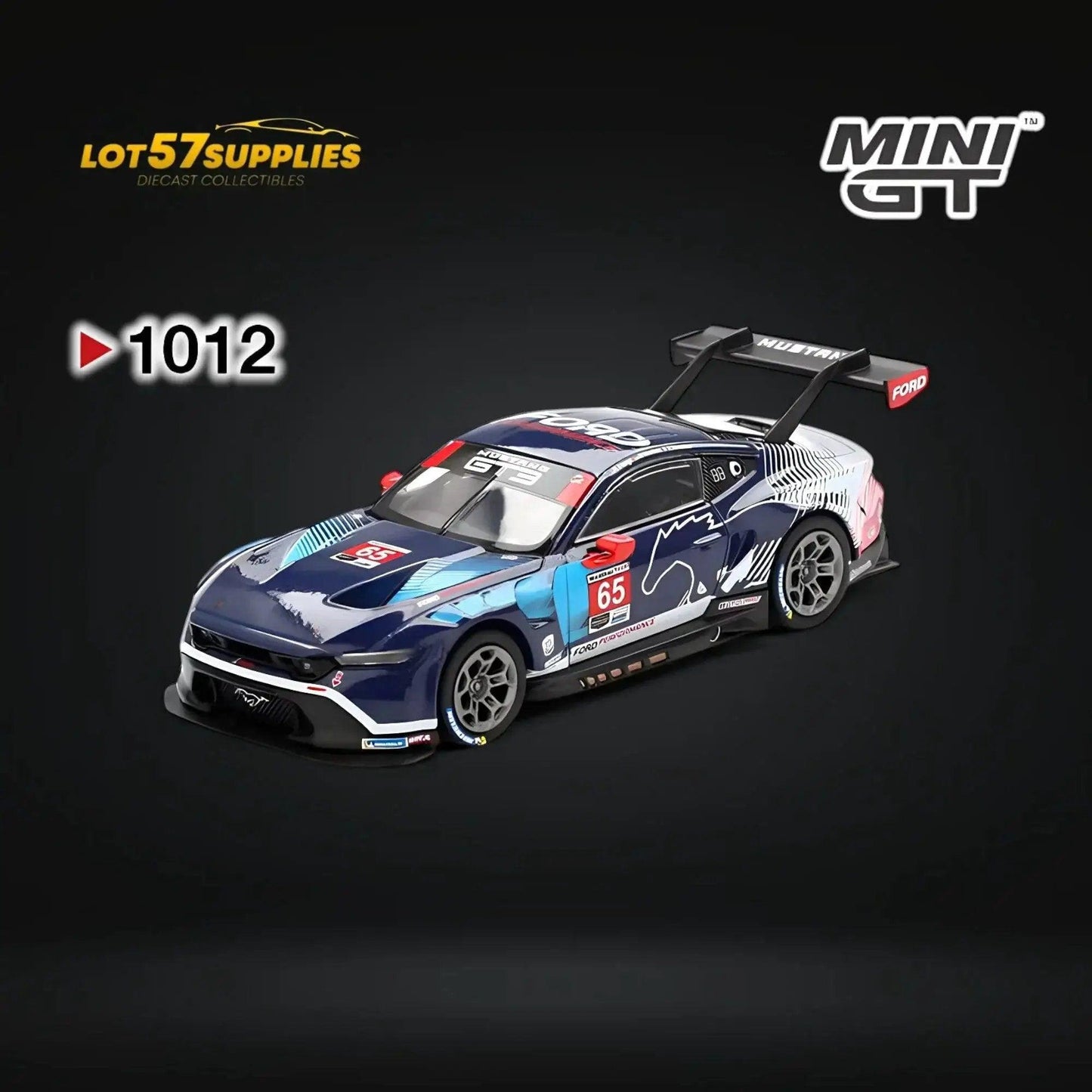  (Pre-Order) Mini-GT Ford Mustang GT3 #65 1:64 -  ToylandEU™