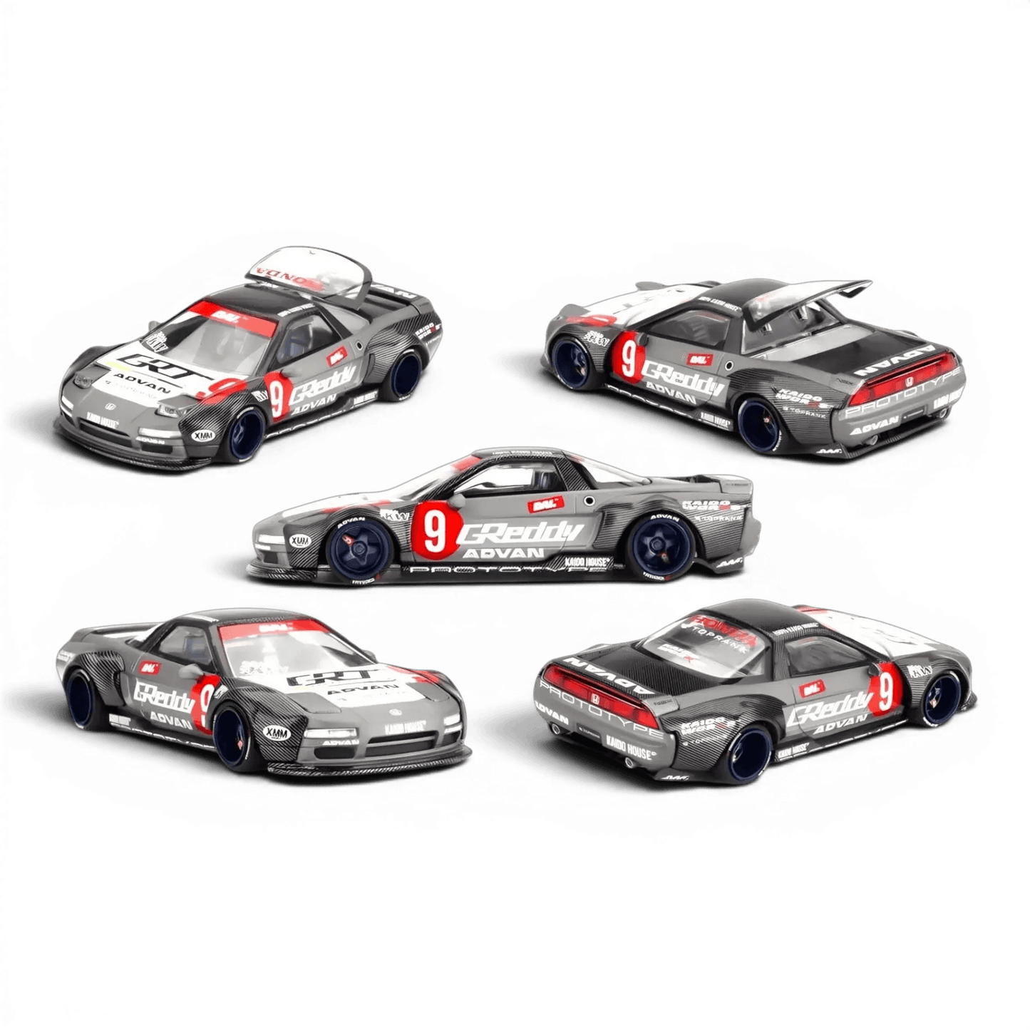  Mini-GT x KAIDO Honda NSX Kaido Test Car Spec V1 1:64 -  ToylandEU™