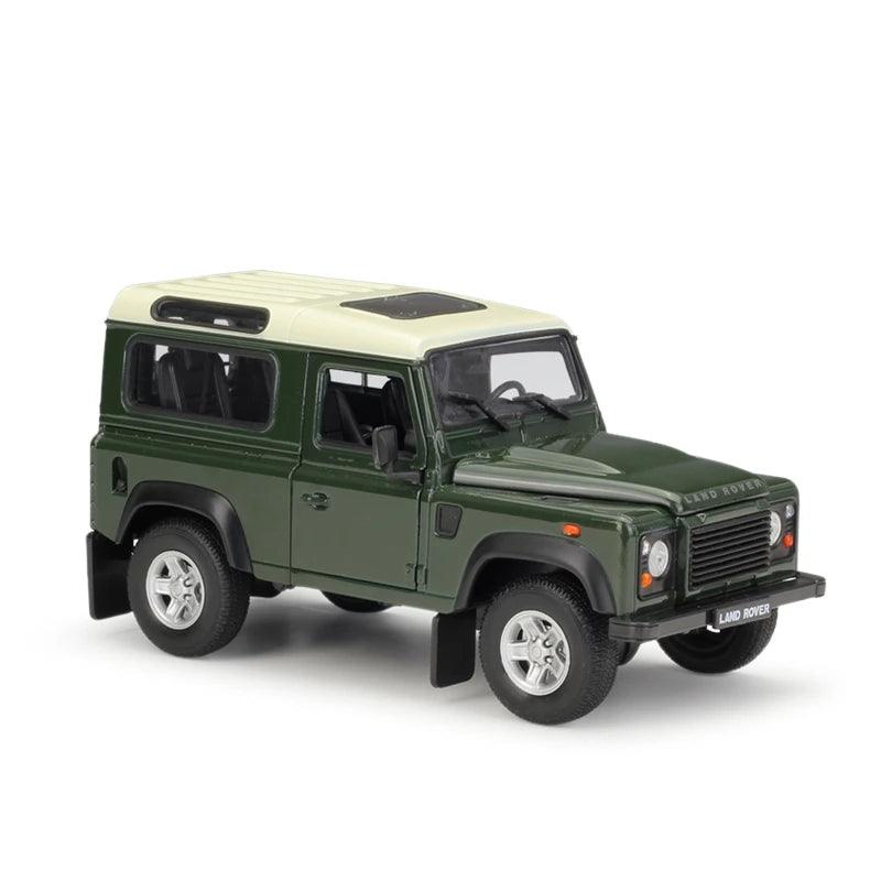  Diecast Car Model | 1:24 Defender Green | Toylandeu™ 