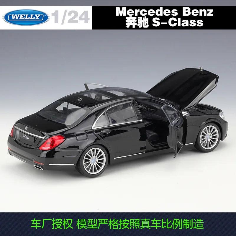  Diecast Car Model | 1:24 Mercedes S Class | Toylandeu 