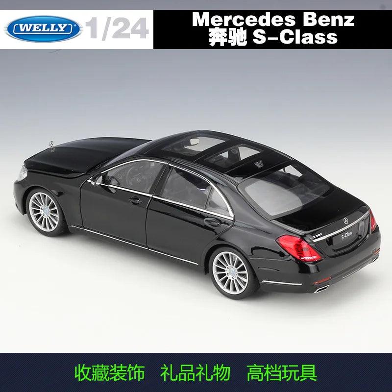  Diecast Car Model | 1:24 Mercedes S Class | Toylandeu 