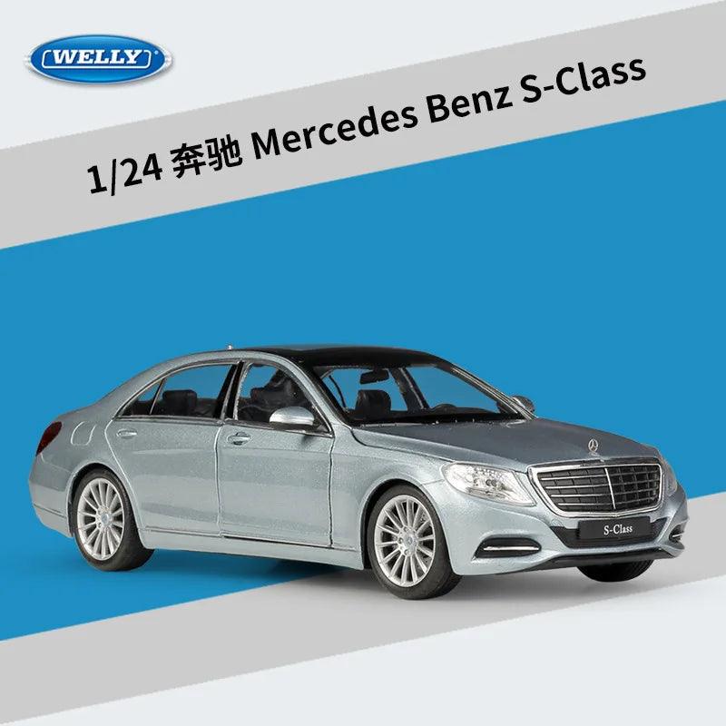  Diecast Car Model | 1:24 Mercedes S Class | Toylandeu 