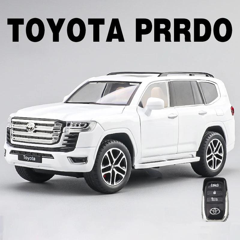 Diecast Car Model | 1:24 Scale Pull Back w/ Lights | Toylandeu™