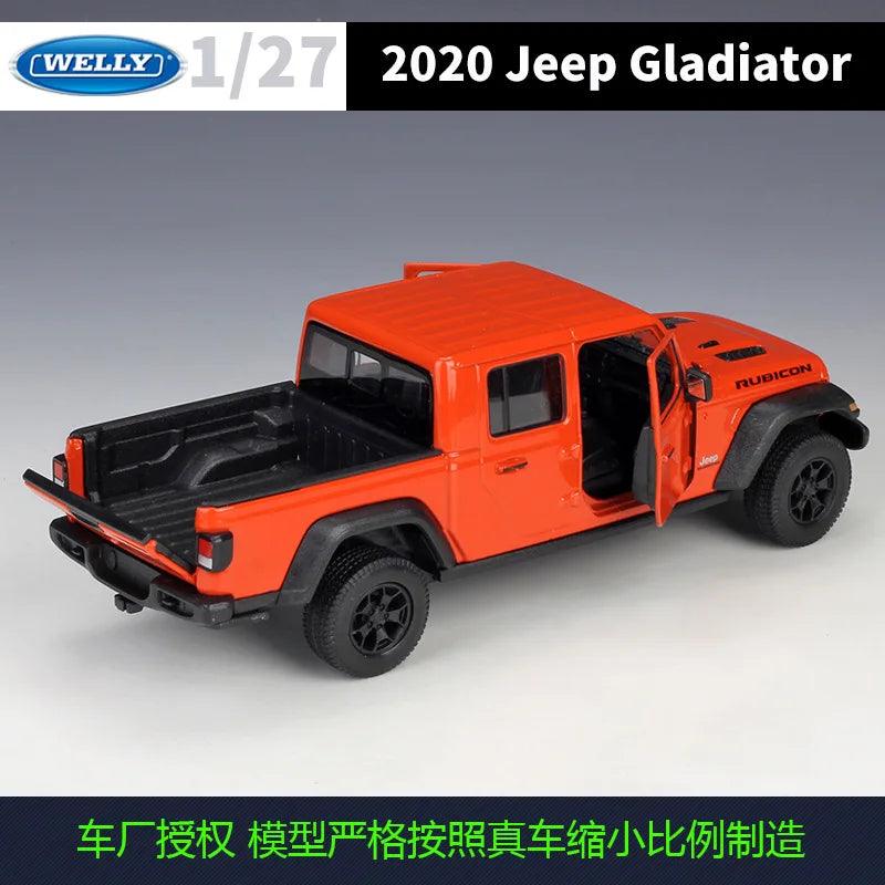  Diecast Car Model 1 27 Jeep Gladiator 2020|Toylandeu™ 
