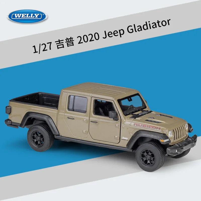  Diecast Car Model 1 27 Jeep Gladiator 2020|Toylandeu™ 