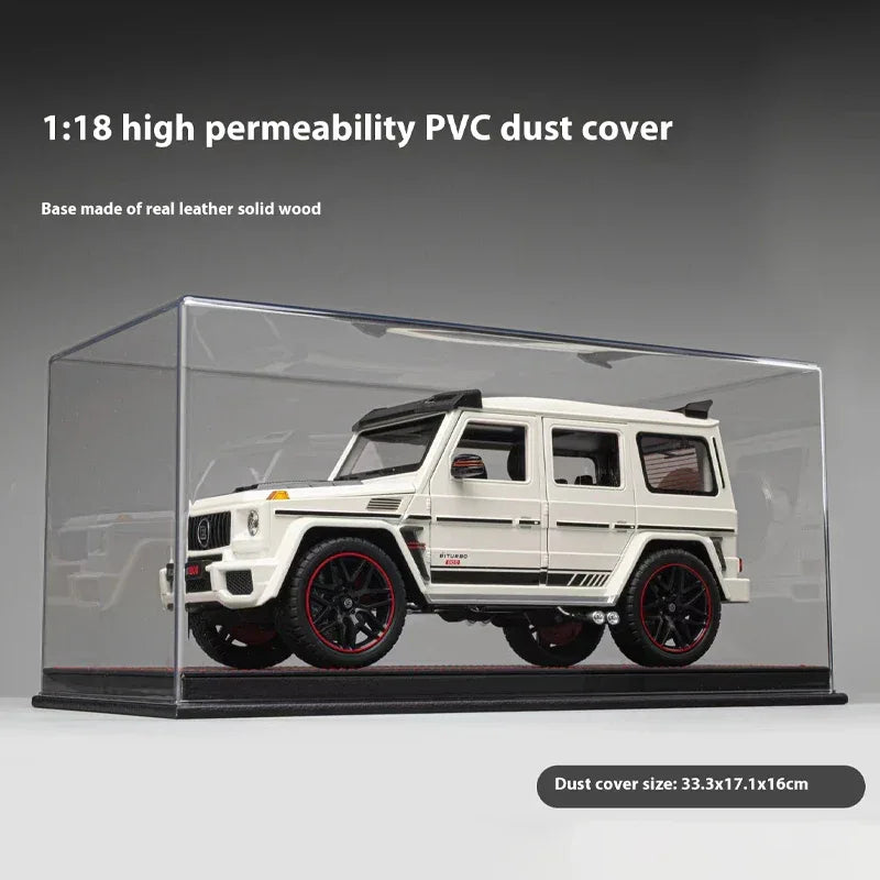Diecast Car Model 1 To 18 With PVC Dust Cover Display Box For Collectors - ToylandEU
