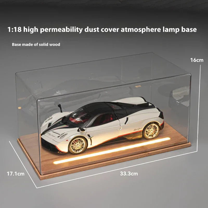 Diecast Car Model 1 To 18 With PVC Dust Cover Display Box For Collectors - ToylandEU